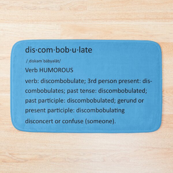 Item preview, Discombobulate Definition Black Letters designed and sold by AliCatOriginals.