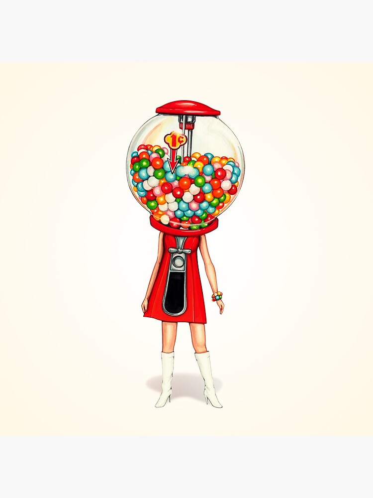 Gumball Machine Girl by KellyGilleran