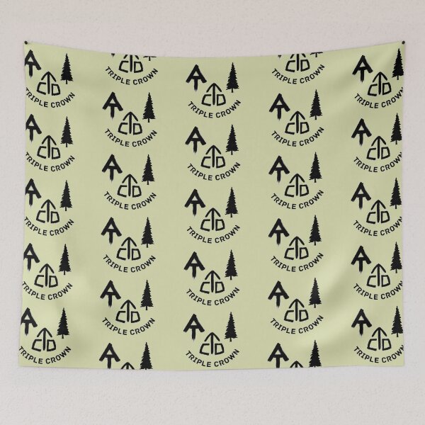 Item preview, hiking triple crown designed and sold by Broken Antler Designs .