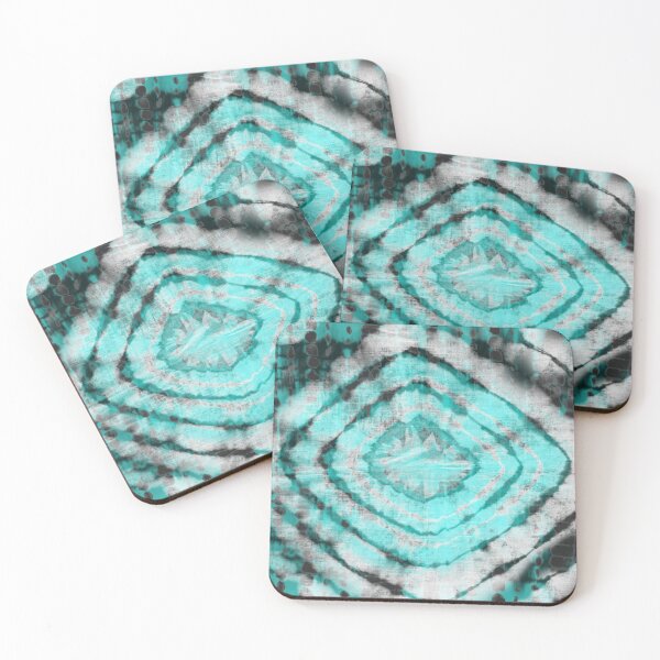 Item preview, Lightbluish And Black Digital Tiedye designed and sold by BIA COLLECTION.