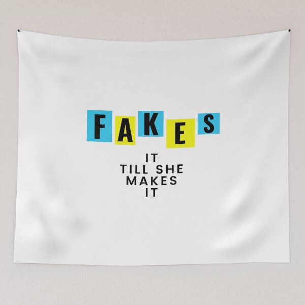 Item preview, Fake It Till You Make It designed and sold by MYNTLYF.
