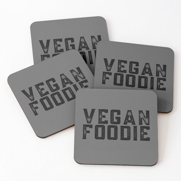 Item preview, Vegan Foodie Vintage Black Print For People Powered By Plants designed and sold by Vegginitup.