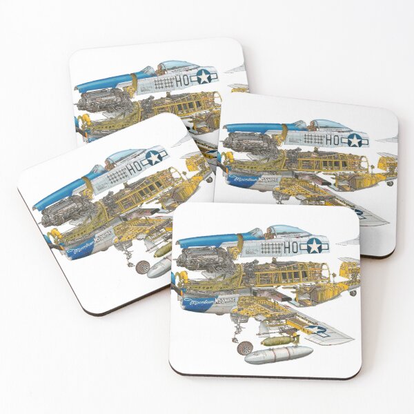 Item preview, P-51 Mustang Plane, Aviation | Engineering designed and sold by Thermopolium.