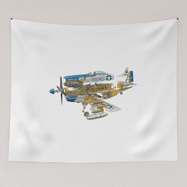 Item preview, P-51 Mustang Plane, Aviation | Engineering designed and sold by Thermopolium.