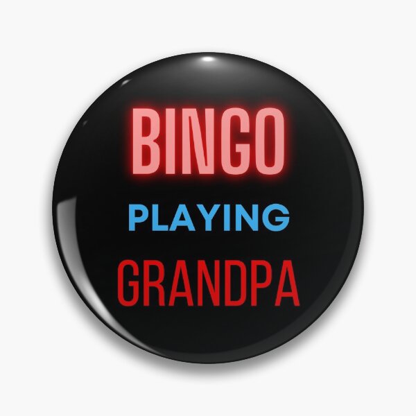 Item preview, Bingo Playing Grandpa, Bingo Grandpa, Great T-shirt designed and sold by JoesCornerStore.