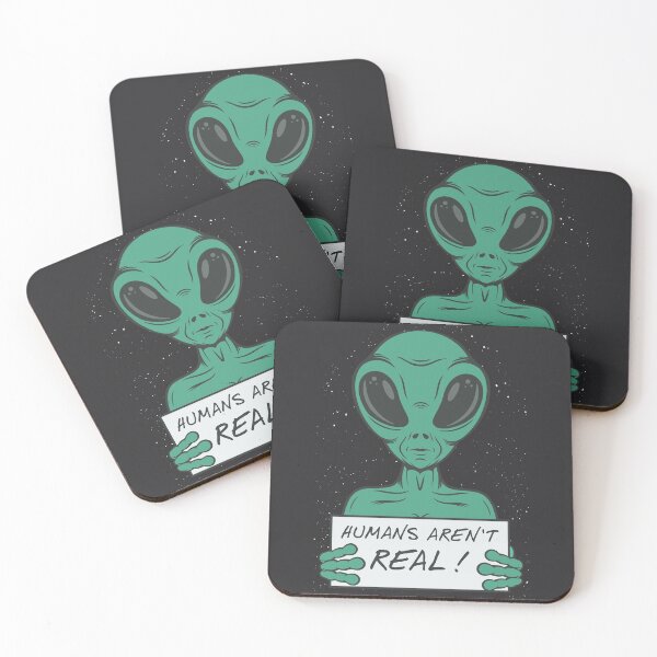 Item preview, Humans Aren't Real! designed and sold by ixrid.