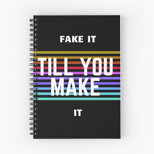 Item preview, Fake It Till You Make It designed and sold by MYNTLYF.