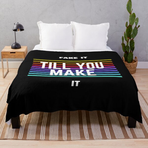 Item preview, Fake It Till You Make It designed and sold by MYNTLYF.