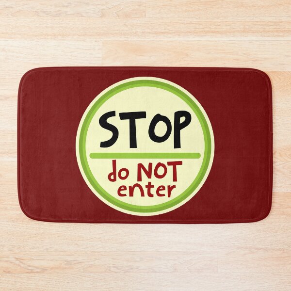 Item preview, STOP door sign  designed and sold by sandpiperstudio.