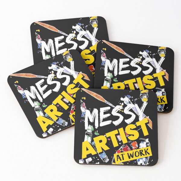 Item preview, Messy Artist Artists Creative Art designed and sold by MooonTees.