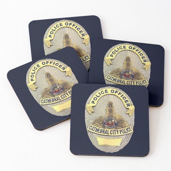 Item preview, Cathedral City Police Badge designed and sold by Lawrence Baird.
