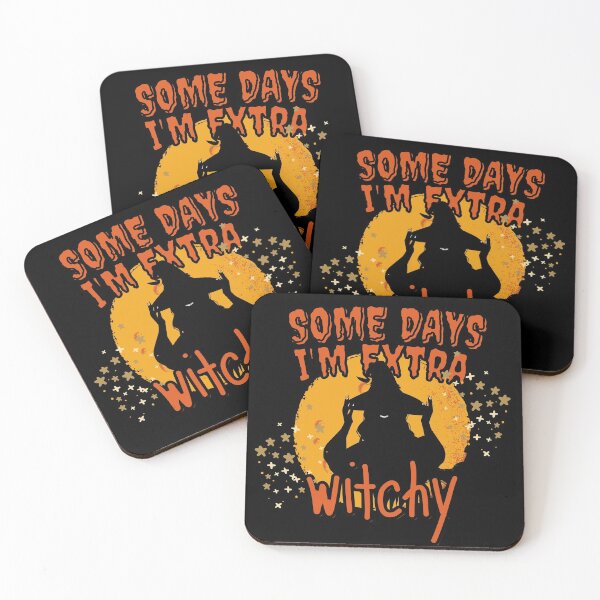 Item preview, Some Days I'm Extra Witchy - Funny Halloween design designed and sold by Vibing-Right.