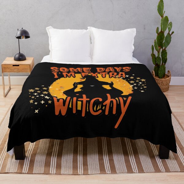 Item preview, Some Days I'm Extra Witchy - Funny Halloween design designed and sold by Vibing-Right.
