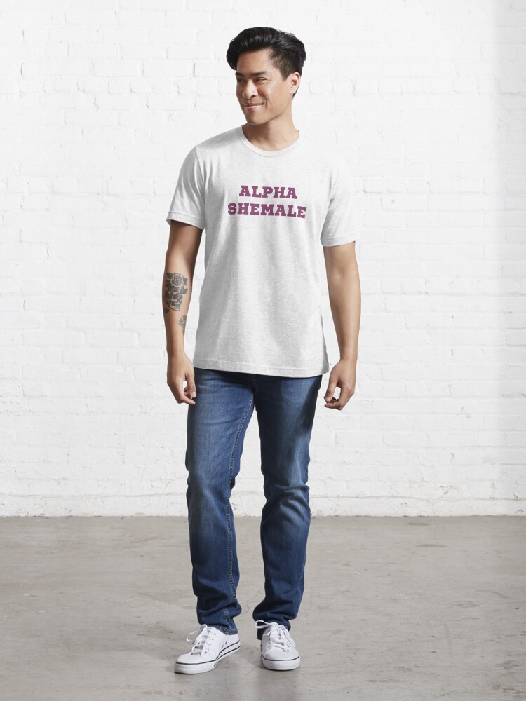 TheShirtYurt Essential | Redbubble Alpha T-Shirt by Shemale\
