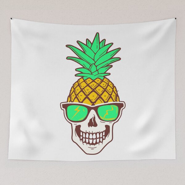 Item preview, Pineapple funny skull designed and sold by Seoul26.