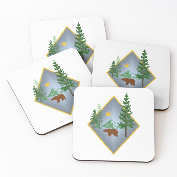 Item preview, Gradient Sun Diamond Bear Scene designed and sold by HighCountry2021.