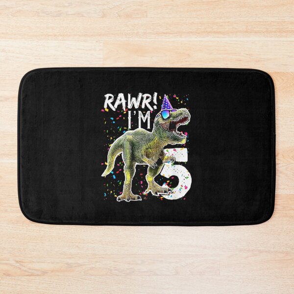 Item preview, Kids Rawr Im 5 5th Birthday PartyRex Dinosaur for Boys designed and sold by JaisonshiJan.