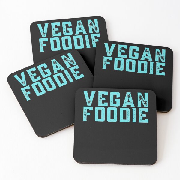 Item preview, Vegan Foodie Vintage Turquoise Print For People Powered By Plants designed and sold by Vegginitup.