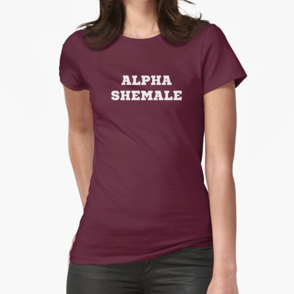 Alpha Shemale T-shirt moulant