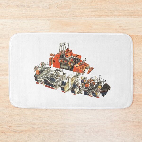 Item preview, Lifeboat RB LNLI, Ship | Engineering designed and sold by Thermopolium.