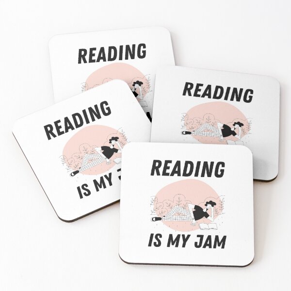 Artikelvorschau, Kopie von Reading Is My Jam entworfen und verkauft von Harmonystore.