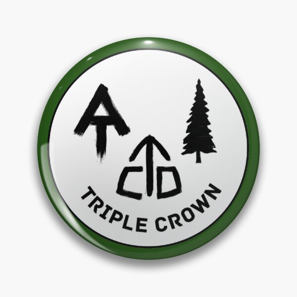 Item preview, hiking triple crown designed and sold by Broken Antler Designs .