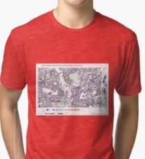 Multiple Deprivation Mile End ward, Tower Hamlets Tri-blend T-Shirt
