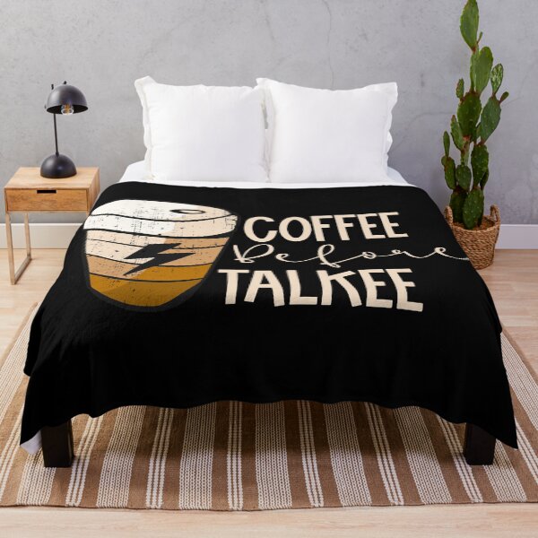 Item preview, Coffee before talkee - funny coffee day designed and sold by Designs Of all kinds.