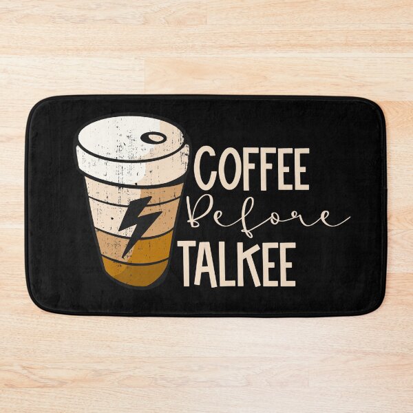 Item preview, Coffee before talkee - funny coffee day designed and sold by Designs Of all kinds.