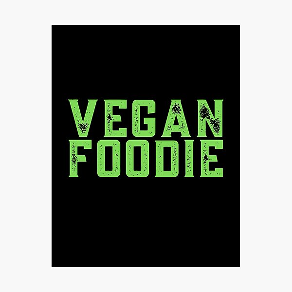 Item preview, Vegan Foodie Vintage Bright Green Print For People Powered By Plants designed and sold by Vegginitup.