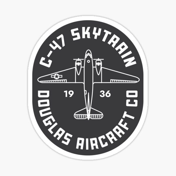 C-47 Skytrain Sticker