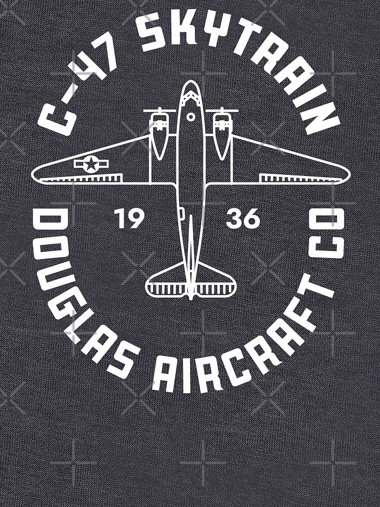 Thumbnail 7 of 7, Classic T-Shirt, C-47 Skytrain designed and sold by Aeronautdesign.