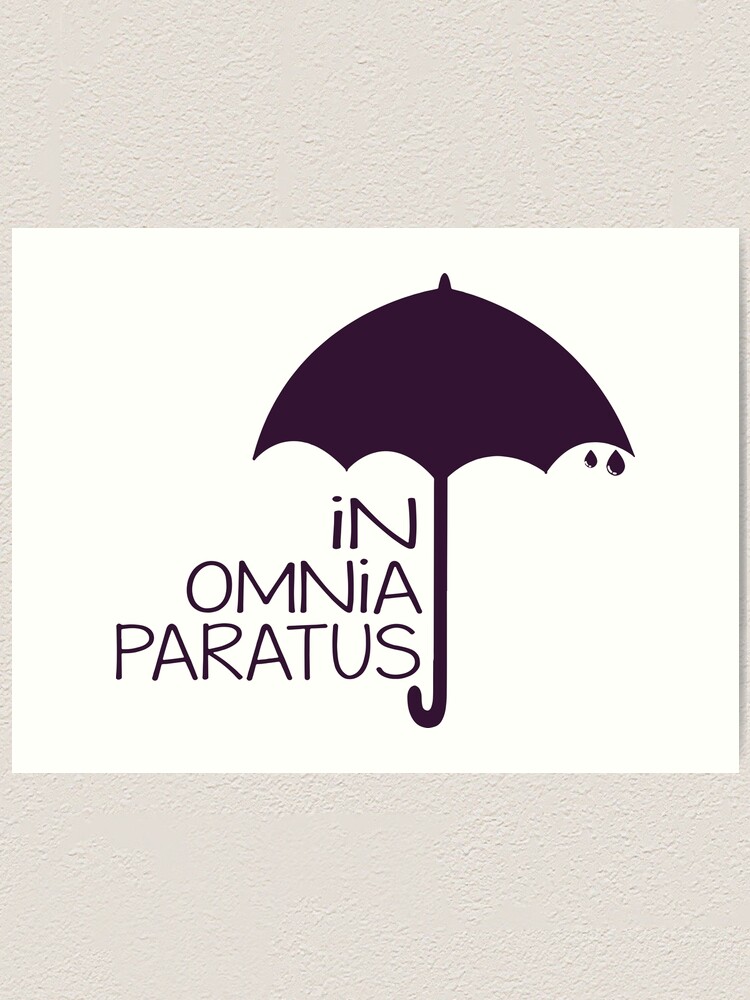 In Omnia Paratus Gilmore Art Print By Lazzysong Redbubble