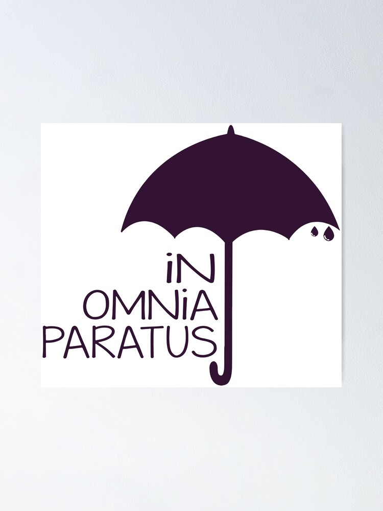 In Omnia Paratus Gilmore Poster By Lazzysong Redbubble