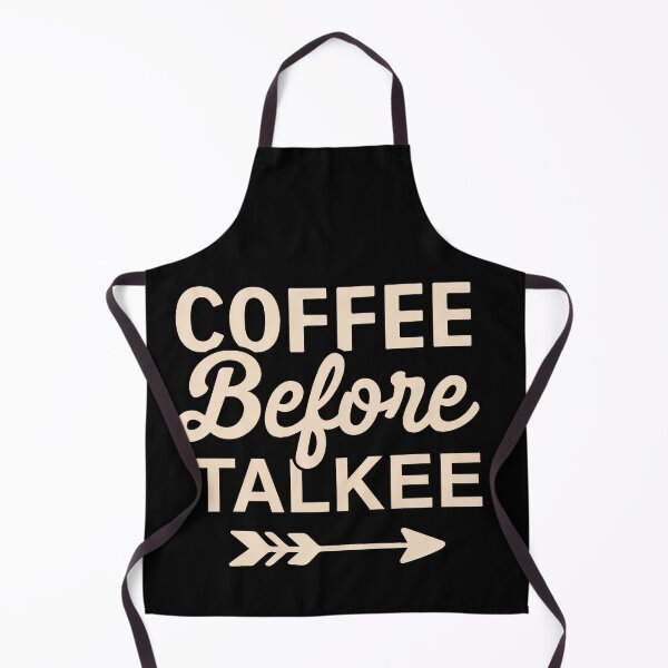 Item preview, Coffee before talkee - funny coffee day designed and sold by Designs Of all kinds.
