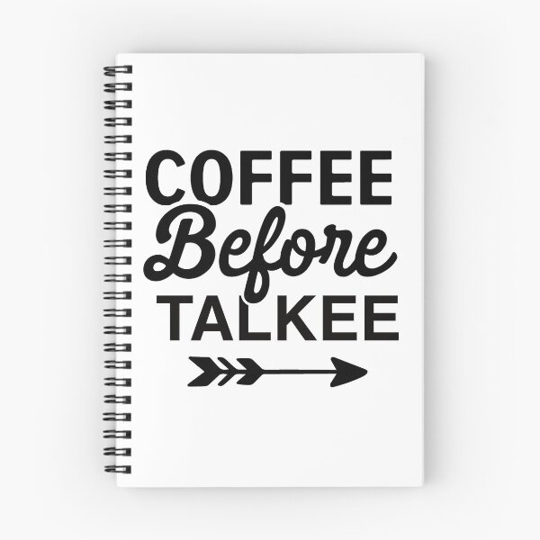 Item preview, Coffee before talkee - funny coffee day designed and sold by Designs Of all kinds.
