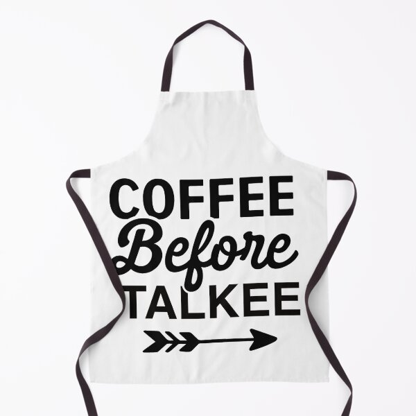 Item preview, Coffee before talkee - funny coffee day designed and sold by Designs Of all kinds.