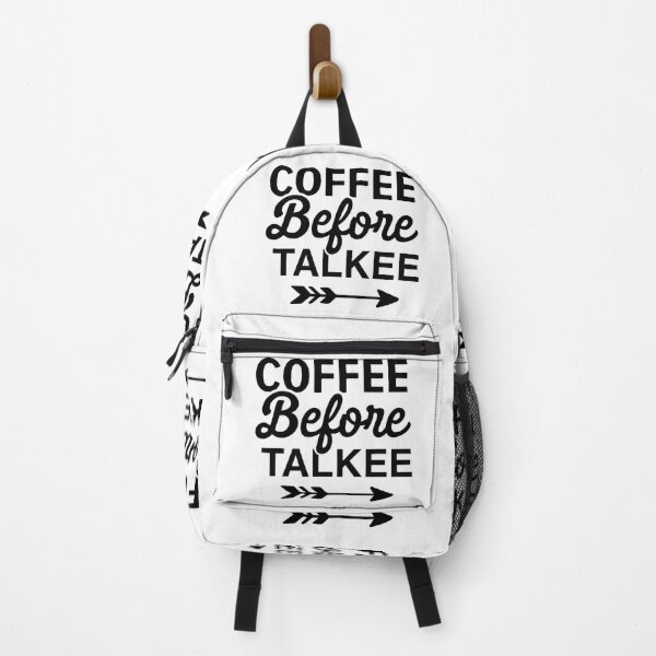 Item preview, Coffee before talkee - funny coffee day designed and sold by Designs Of all kinds.