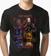 FNAF 2 animatronics Tri-blend T-Shirt