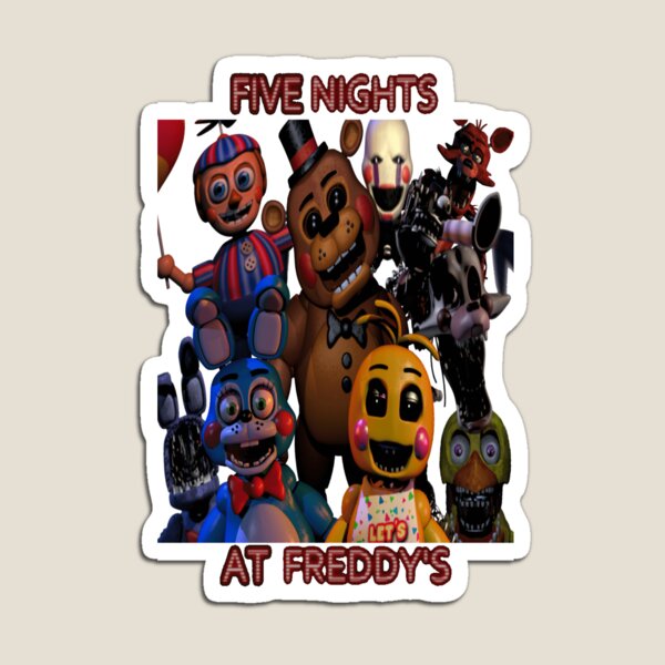 Five Nights at Freddy's 3: It's All in Your Mind Magnet for Sale by  vanityphantasm