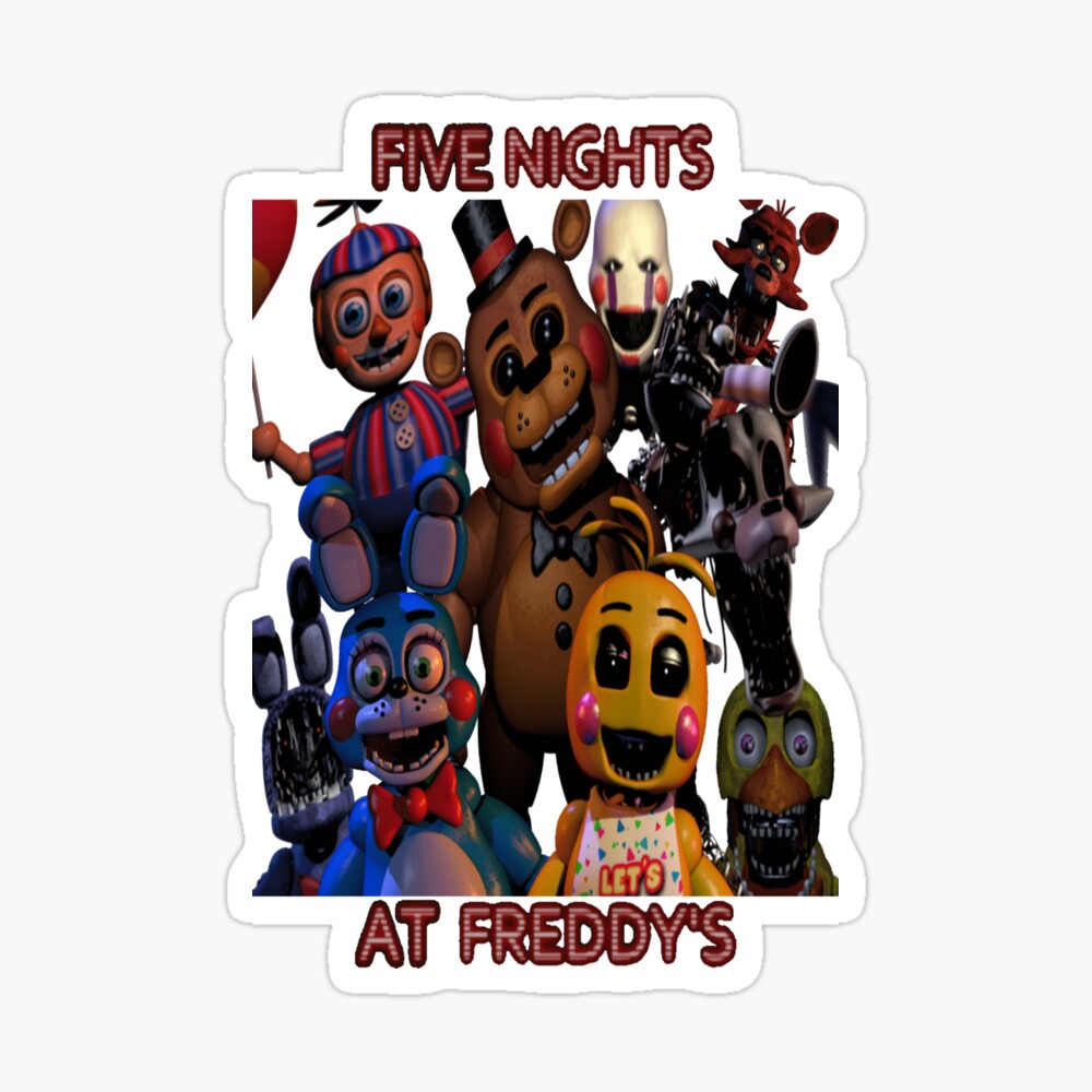 FNAF 2 Toy Animatronics Bundle | Magnet