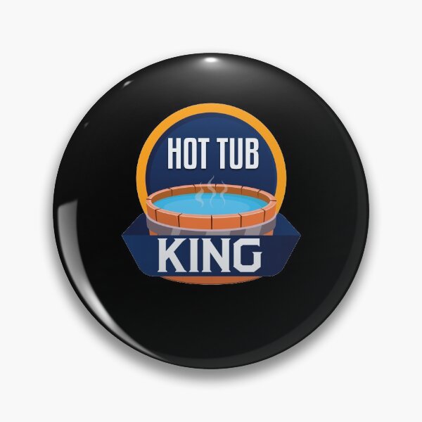 Item preview, Funny Hot Tub King Relax Spa Sauna Party Hot Water Bath designed and sold by quicktees.