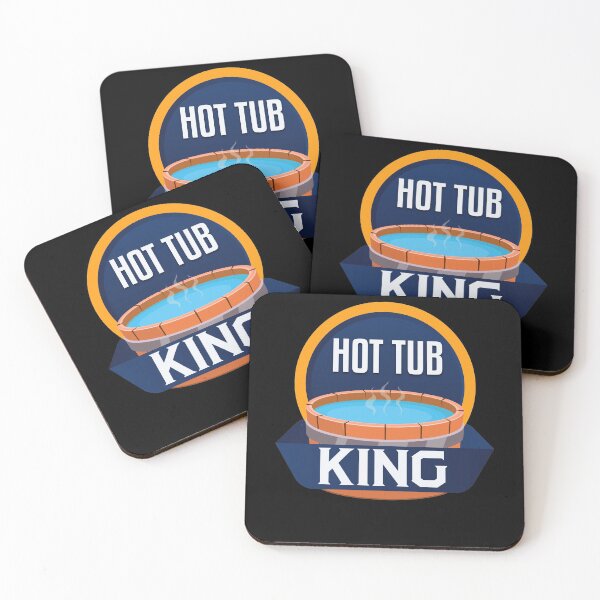 Item preview, Funny Hot Tub King Relax Spa Sauna Party Hot Water Bath designed and sold by quicktees.