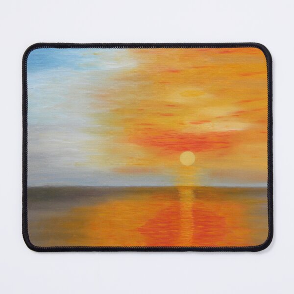 Item preview, Blazing sky - sunset over the sea  designed and sold by Michaëlle  Liefooghe.