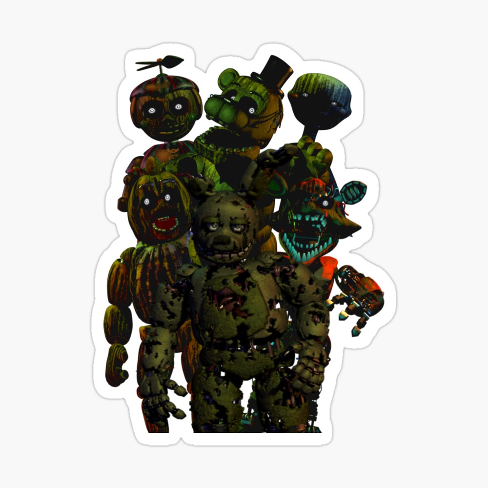 Five Nights at Freddy's 3: It's All in Your Mind Magnet for Sale by  vanityphantasm
