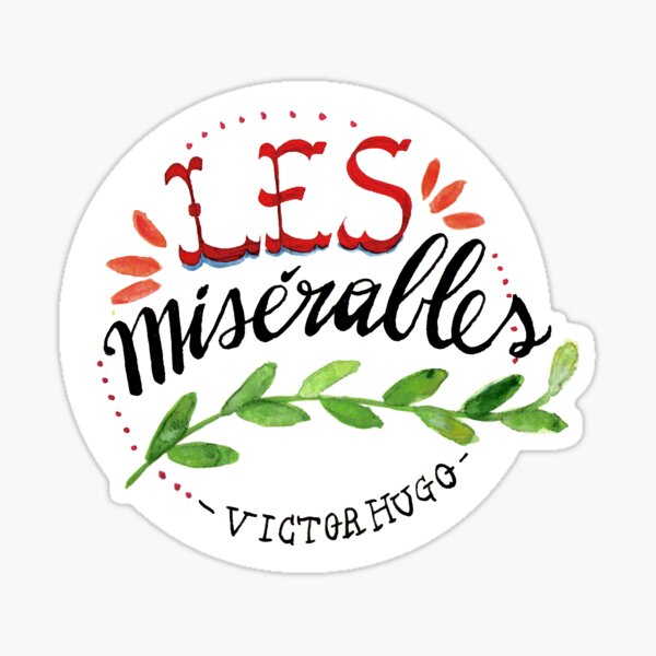 Les Miserables Sticker