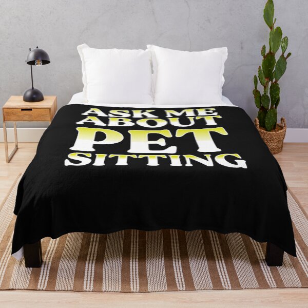 Item preview, Ask Me About Pet Sitting designed and sold by Músico Ilustre.