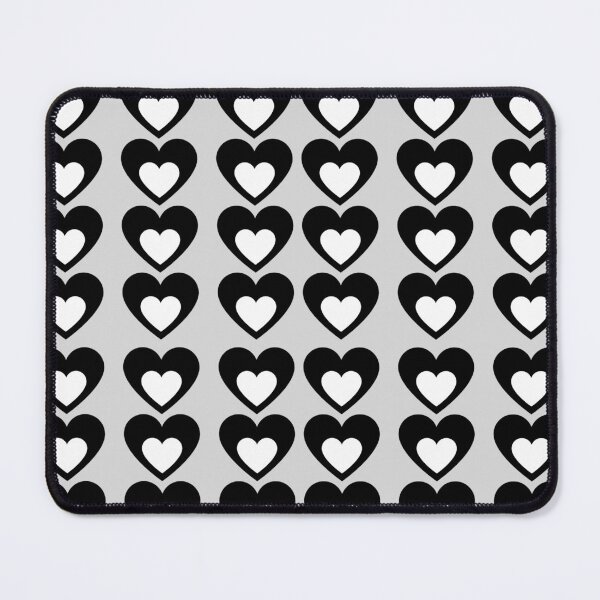 Item preview, Black and White heart pattern designed and sold by Annka47.