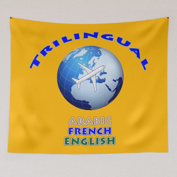 Item preview, Trilingual English Arabic French designed and sold by janraydesigns.
