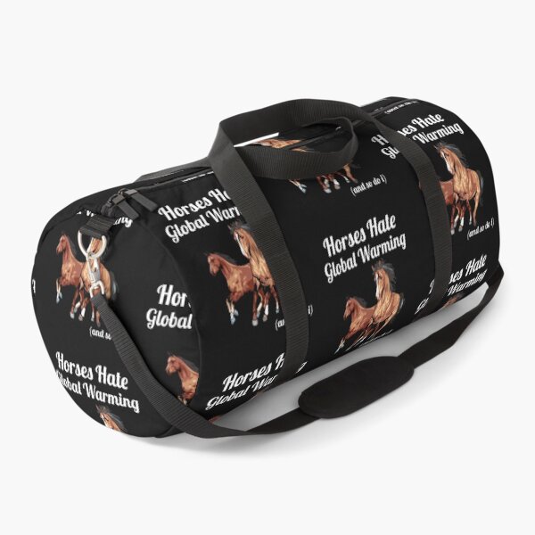 Item preview, horses hate global warming and so do i designed and sold by HananDesign13.
